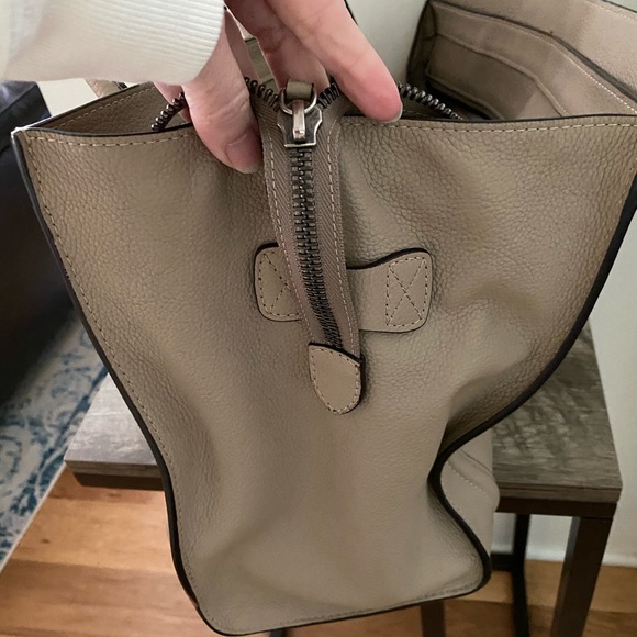 Celine Shoulder Luggage Tote Dune Shopper Bag - Picture 4 of 8